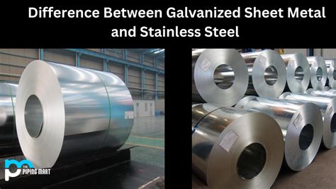 galvanized sheet metal vs stainless steel|galvanized steel vs stainless cost.